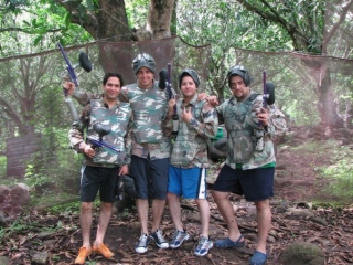 Equipo paintball
